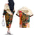 Africa International Women Day Couples Matching Off The Shoulder Long Sleeve Dress and Hawaiian Shirt African Pattern - Wonder Print Shop