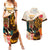 Africa International Women Day Couples Matching Summer Maxi Dress and Hawaiian Shirt African Pattern - Wonder Print Shop