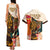 Africa International Women Day Couples Matching Tank Maxi Dress and Hawaiian Shirt African Pattern - Wonder Print Shop