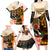 Africa International Women Day Family Matching Long Sleeve Bodycon Dress and Hawaiian Shirt African Pattern - Wonder Print Shop