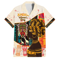 Africa International Women Day Family Matching Long Sleeve Bodycon Dress and Hawaiian Shirt African Pattern - Wonder Print Shop