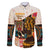 Africa International Women Day Family Matching Long Sleeve Bodycon Dress and Hawaiian Shirt African Pattern - Wonder Print Shop