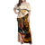 Africa International Women Day Family Matching Off Shoulder Maxi Dress and Hawaiian Shirt African Pattern - Wonder Print Shop