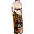 Africa International Women Day Family Matching Off Shoulder Maxi Dress and Hawaiian Shirt African Pattern - Wonder Print Shop