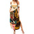 Africa International Women Day Family Matching Summer Maxi Dress and Hawaiian Shirt African Pattern - Wonder Print Shop