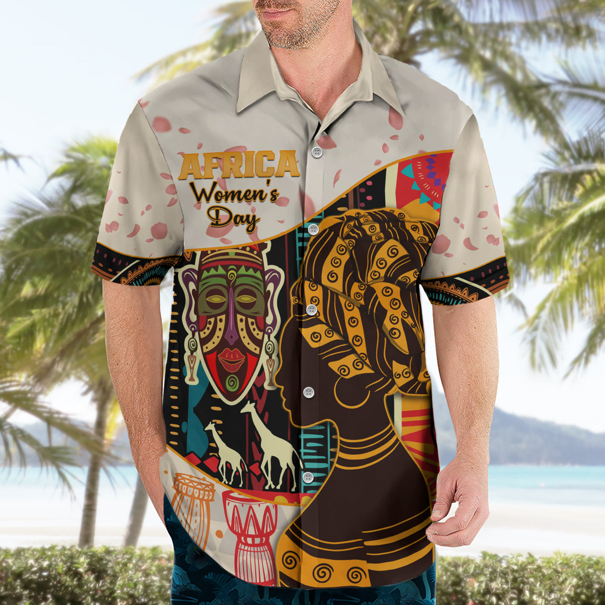 Africa International Women Day Hawaiian Shirt African Pattern - Wonder Print Shop