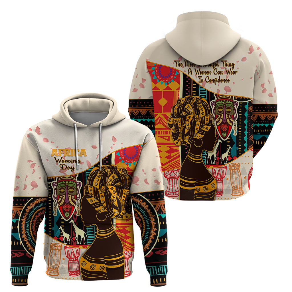 Africa International Women Day Hoodie African Pattern - Wonder Print Shop