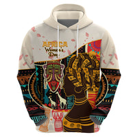 Africa International Women Day Hoodie African Pattern - Wonder Print Shop