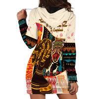 Africa International Women Day Hoodie Dress African Pattern - Wonder Print Shop