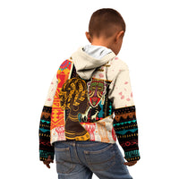 Africa International Women Day Kid Hoodie African Pattern - Wonder Print Shop