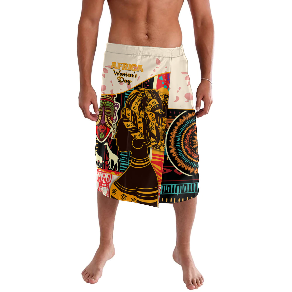 Africa International Women Day Lavalava African Pattern - Wonder Print Shop