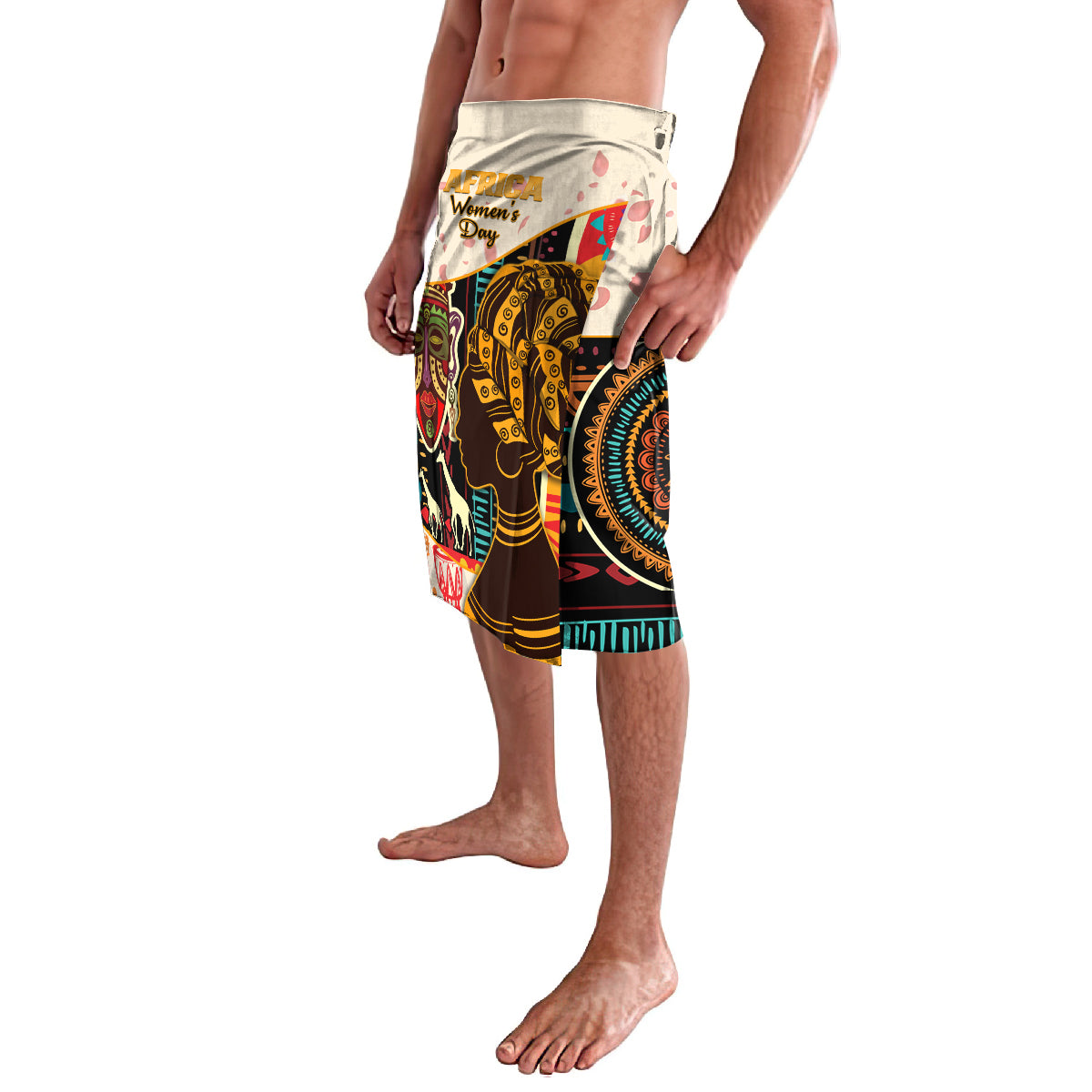 Africa International Women Day Lavalava African Pattern - Wonder Print Shop