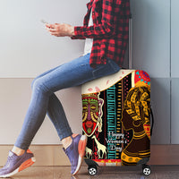 Africa International Women Day Luggage Cover African Pattern - Wonder Print Shop