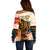Africa International Women Day Off Shoulder Sweater African Pattern - Wonder Print Shop