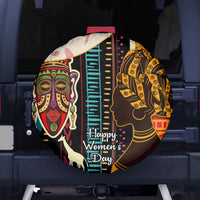 Africa International Women Day Spare Tire Cover African Pattern - Wonder Print Shop