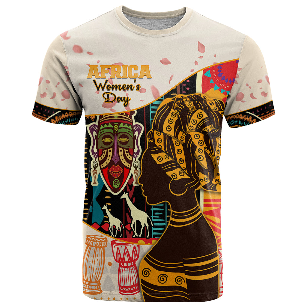Africa International Women Day T Shirt African Pattern - Wonder Print Shop