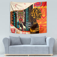 Africa International Women Day Tapestry African Pattern - Wonder Print Shop