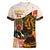 Africa International Women Day Women V Neck T Shirt African Pattern - Wonder Print Shop