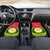 Bangladesh Independence Day Car Mats Royal Bengal Tiger With Coat Of Arms - Wonder Print Shop