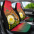 Bangladesh Independence Day Car Seat Cover Royal Bengal Tiger With Coat Of Arms