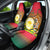 Bangladesh Independence Day Car Seat Cover Royal Bengal Tiger With Coat Of Arms - Wonder Print Shop