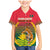 Bangladesh Independence Day Family Matching Mermaid Dress and Hawaiian Shirt Royal Bengal Tiger With Coat Of Arms - Wonder Print Shop