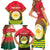 Bangladesh Independence Day Family Matching Short Sleeve Bodycon Dress and Hawaiian Shirt Royal Bengal Tiger With Coat Of Arms