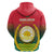 Bangladesh Independence Day Hoodie Royal Bengal Tiger With Coat Of Arms - Wonder Print Shop