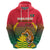 Bangladesh Independence Day Hoodie Royal Bengal Tiger With Coat Of Arms - Wonder Print Shop