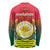 Bangladesh Independence Day Long Sleeve Shirt Royal Bengal Tiger With Coat Of Arms - Wonder Print Shop