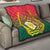 Bangladesh Independence Day Quilt Royal Bengal Tiger With Coat Of Arms