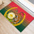 Bangladesh Independence Day Rubber Doormat Royal Bengal Tiger With Coat Of Arms