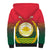 Bangladesh Independence Day Sherpa Hoodie Royal Bengal Tiger With Coat Of Arms