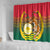 Bangladesh Independence Day Shower Curtain Royal Bengal Tiger With Coat Of Arms