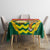 Bangladesh Independence Day Tablecloth Royal Bengal Tiger With Coat Of Arms