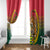 Bangladesh Independence Day Window Curtain Royal Bengal Tiger With Coat Of Arms