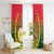 Bangladesh Independence Day Window Curtain Royal Bengal Tiger With Coat Of Arms