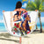 Kentucky Horse Racing Beach Blanket 2025 Happy 151st Anniversary With Roses LT14