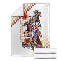 Kentucky Horse Racing Blanket 2025 Happy 151st Anniversary With Roses LT14