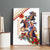 Kentucky Horse Racing Canvas Wall Art 2025 Happy 151st Anniversary With Roses LT14