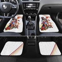 Kentucky Horse Racing Car Mats 2025 Happy 151st Anniversary With Roses LT14