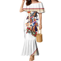 Kentucky Horse Racing Family Matching Mermaid Dress and Hawaiian Shirt 2025 Happy 151st Anniversary With Roses LT14