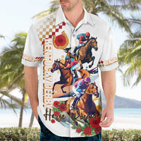 Kentucky Horse Racing Hawaiian Shirt 2025 Happy 151st Anniversary With Roses LT14