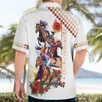 Kentucky Horse Racing Hawaiian Shirt 2025 Happy 151st Anniversary With Roses LT14