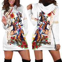 Kentucky Horse Racing Hoodie Dress 2025 Happy 151st Anniversary With Roses LT14
