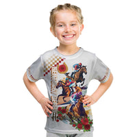 Kentucky Horse Racing Kid T Shirt 2025 Happy 151st Anniversary With Roses LT14
