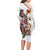 Kentucky Horse Racing Long Sleeve Bodycon Dress 2025 Happy 151st Anniversary With Roses LT14