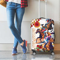 Kentucky Horse Racing Luggage Cover 2025 Happy 151st Anniversary With Roses LT14