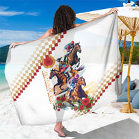 Kentucky Horse Racing Sarong 2025 Happy 151st Anniversary With Roses LT14