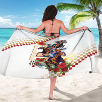 Kentucky Horse Racing Sarong 2025 Happy 151st Anniversary With Roses LT14